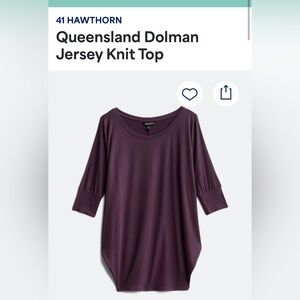 41 Hawthorn Women's Dark Purple Tunic